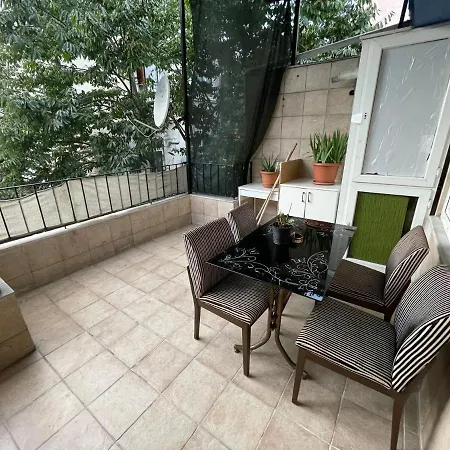 Apartman Double Teras In Center Isztambul